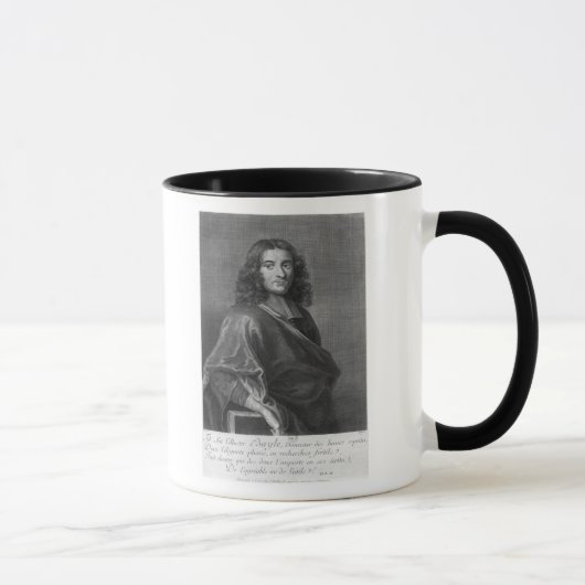 Porträt von Pierre Bayle Tasse (Rechts)