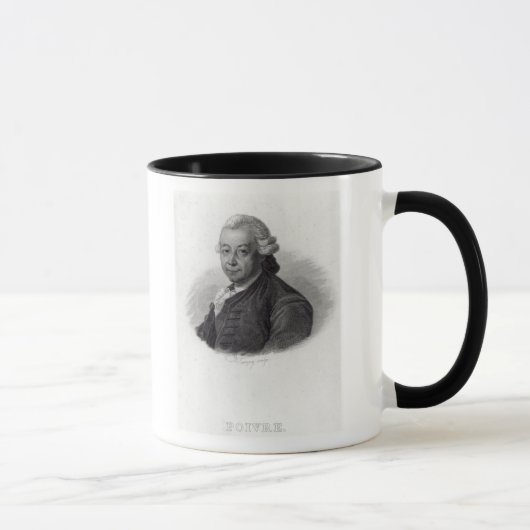 Porträt von Pierre Poivre Tasse (Rechts)