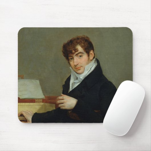 Porträt von Pierre Zimmermann 1808 Mousepad (Mit Mouse)