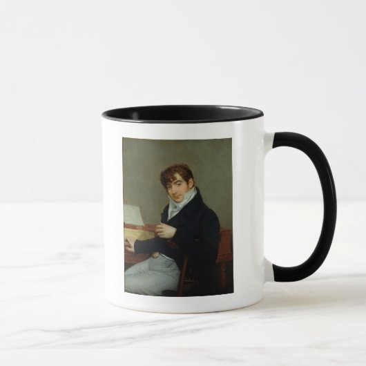 Porträt von Pierre Zimmermann 1808 Tasse (Rechts)