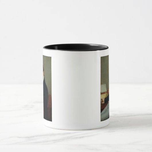 Porträt von Pierre Zimmermann 1808 Tasse (Zentrum)