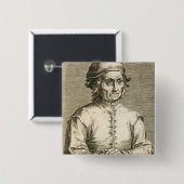 Porträt von Platte 3 Hieronymus Boschs Button (Vorne & Hinten)