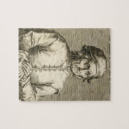 Porträt von Platte 3 Hieronymus Boschs Puzzle (Horizontal)