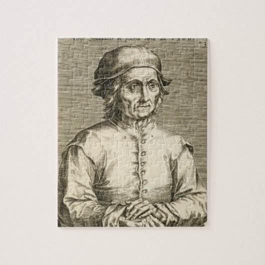Porträt von Platte 3 Hieronymus Boschs Puzzle (Vertikal)