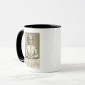 Porträt von Platte 3 Hieronymus Boschs Tasse (Vorderseite Links)