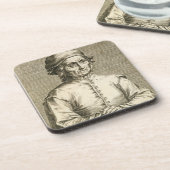 Porträt von Platte 3 Hieronymus Boschs Untersetzer (Linke Seite)