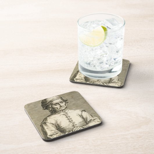 Porträt von Platte 3 Hieronymus Boschs Untersetzer (Rechte Seite)