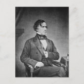 Porträt von Präsident Franklin Pierce von Herrn Br Postkarte (Vorderseite)