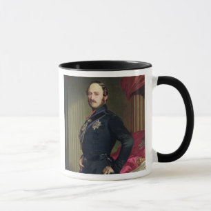 Porträt von Prinzen Albert (1819-61) 1859 (Öl au Tasse