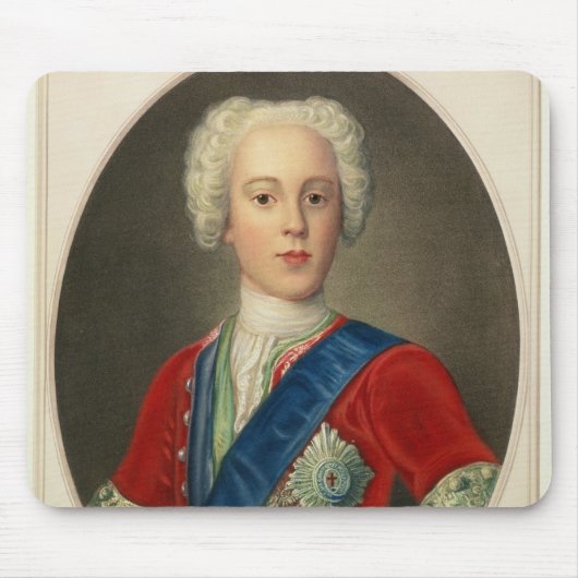 Porträt von Prinzen Charles Edward Mousepad (Vorne)