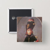 Porträt von Prinzen Eugene de Beauharnais Button (Vorne & Hinten)