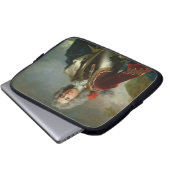 Porträt von Prinzen Jacques 1er Grimaldi (Öl auf Laptopschutzhülle (Vorne Knopf)