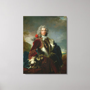 Porträt von Prinzen Jacques 1er Grimaldi (Öl auf Leinwanddruck