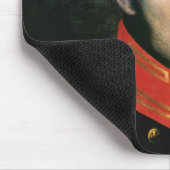 Porträt von Prinzen Peter Bagration Mousepad (Ecke)