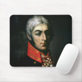 Porträt von Prinzen Peter Bagration Mousepad (Mit Mouse)