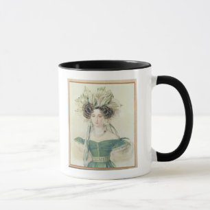 Porträt von Prinzessin Elizabeth Vorontsova Tasse