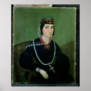 Porträt von Prinzessin Salome Chavchavadze Poster
