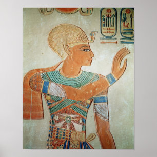 Porträt von Ramesses III Poster