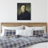 Porträt von Rembrandts Vater Leinwanddruck (Insitu (Schlafzimmer))