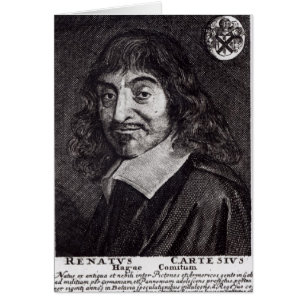Porträt von Rene Descartes