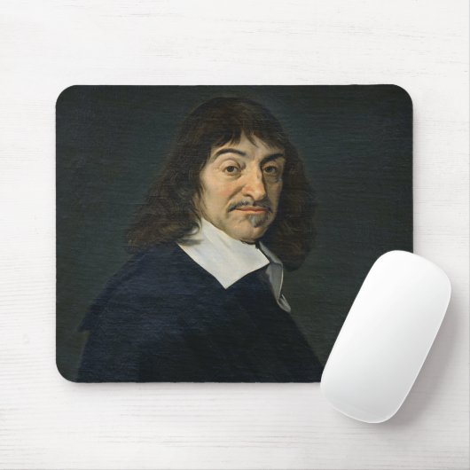 Porträt von Rene Descartes c.1649 Mousepad (Mit Mouse)