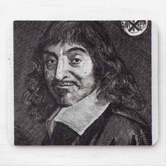 Porträt von Rene Descartes Mousepad (Vorne)
