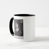 Porträt von Rene Descartes Tasse (Vorderseite Links)