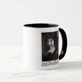 Porträt von Rene Descartes Tasse (VorderseiteRechts)