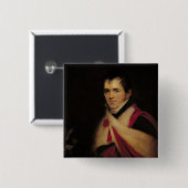 Porträt von Rev. Edward Daniel Clarke c.1822 Button (Vorne & Hinten)