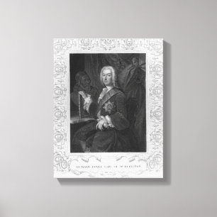 Porträt von Richard Boyle, Graf von Burlington Leinwanddruck