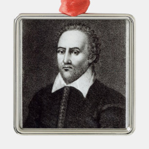 Porträt von Richard Burbadge Ornament Aus Metall