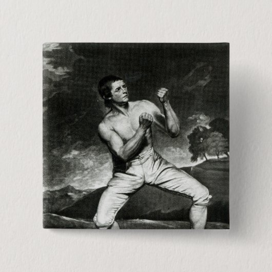 Porträt von Richard Humphreys Button (Vorderseite)