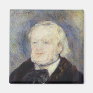 Porträt von Richard Wagner 1882 Magnet