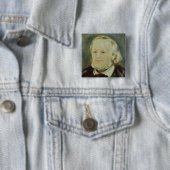 Porträt von Richard Wagner, 1893 Button (Beispiel)
