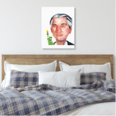 Porträt von Robert Deniro Leinwanddruck (Insitu (Schlafzimmer))