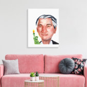 Porträt von Robert Deniro Leinwanddruck (Insitu (Wohnzimmer))