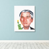 Porträt von Robert Deniro Leinwanddruck (Insitu (Holzboden))