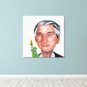 Porträt von Robert Deniro Leinwanddruck (Insitu (Holzboden))