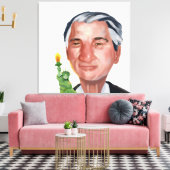 Porträt von Robert Deniro Leinwanddruck (Insitu (Wohnzimmer))