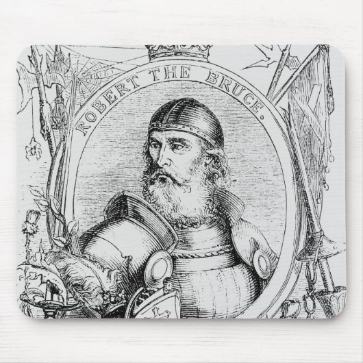 Porträt von Robert der Bruce Mousepad (Vorne)