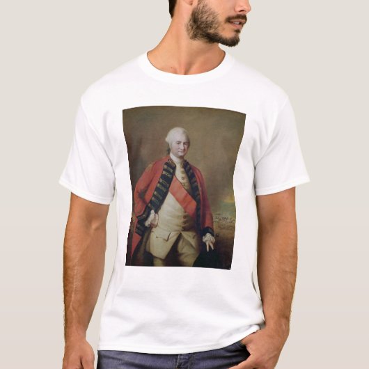 Porträt von RobertClive 1. Baron Clive, 1773 T-Shirt (Vorderseite)