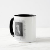 Porträt von Robespierre Tasse (Vorderseite Links)