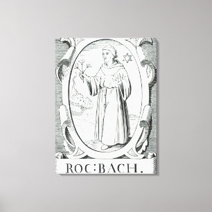 Porträt von Roger-Speck Leinwanddruck