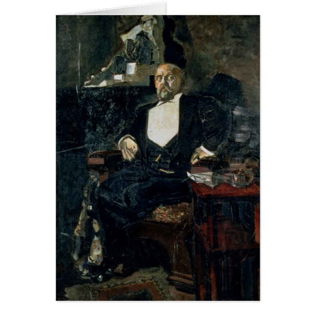 Porträt von S. Mamontov (Vorne)