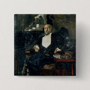 Porträt von S. Mamontov Button