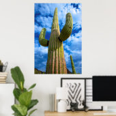 Porträt von Saguaro, Arizona Poster (Heimbüro)