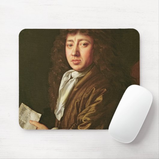 Porträt von Samuel Pepys 1666 Mousepad (Mit Mouse)