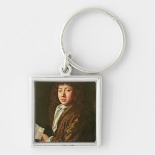 Porträt von Samuel Pepys 1666 Schlüsselanhänger