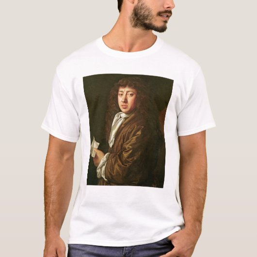 Porträt von Samuel Pepys 1666 T-Shirt (Vorderseite)