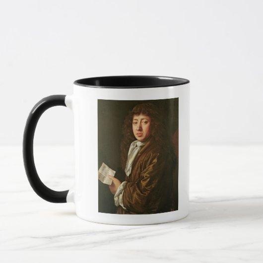 Porträt von Samuel Pepys 1666 Tasse (Links)